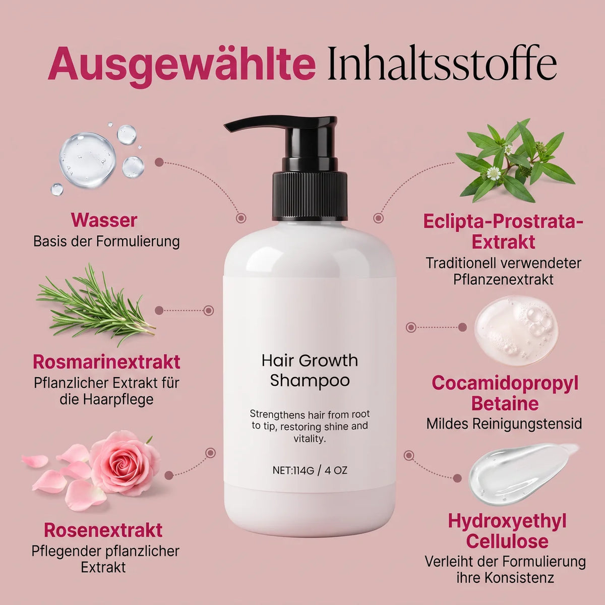 Velura Haarwachstums-Shampoo
